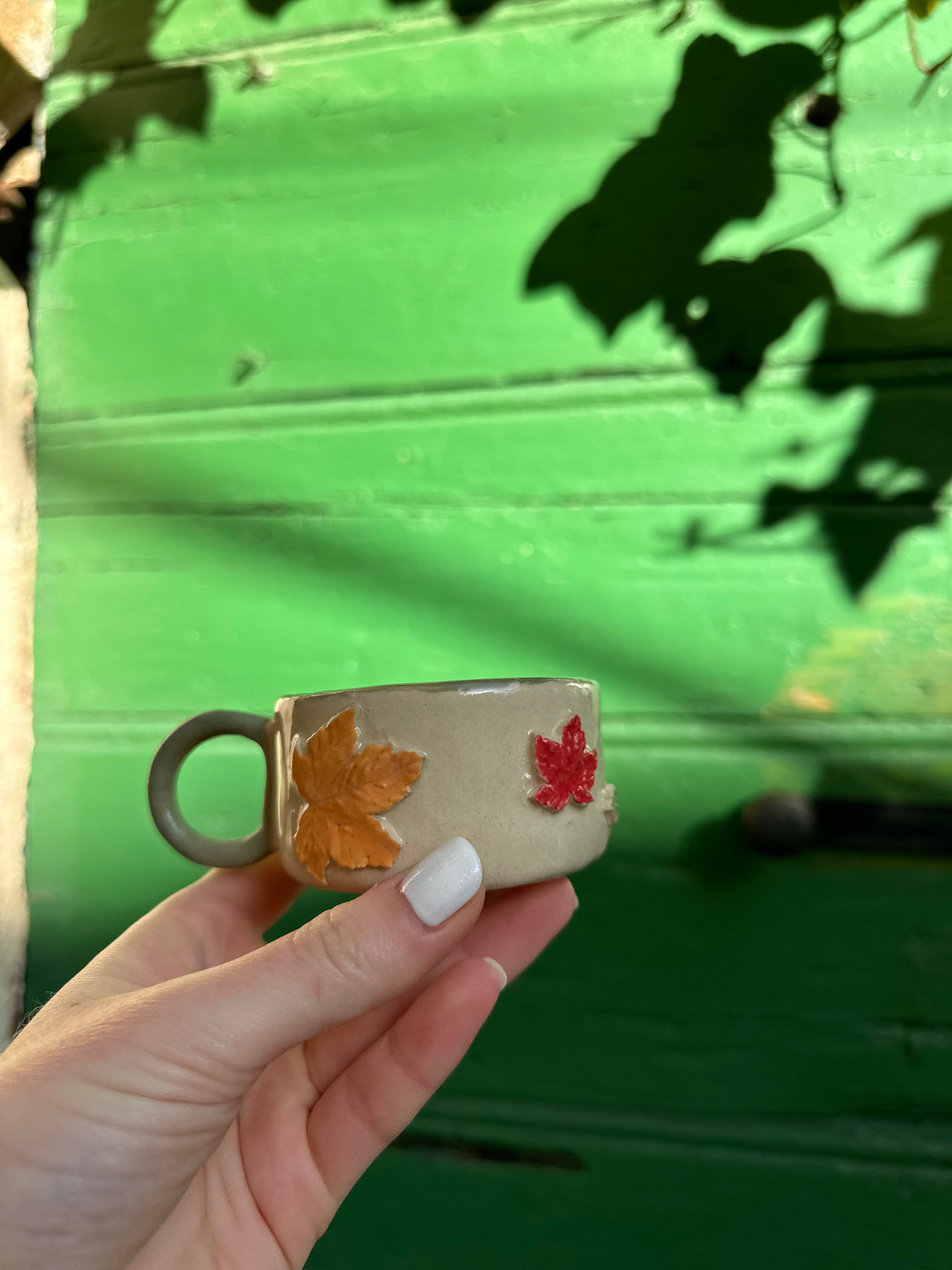 Espresso cup fall